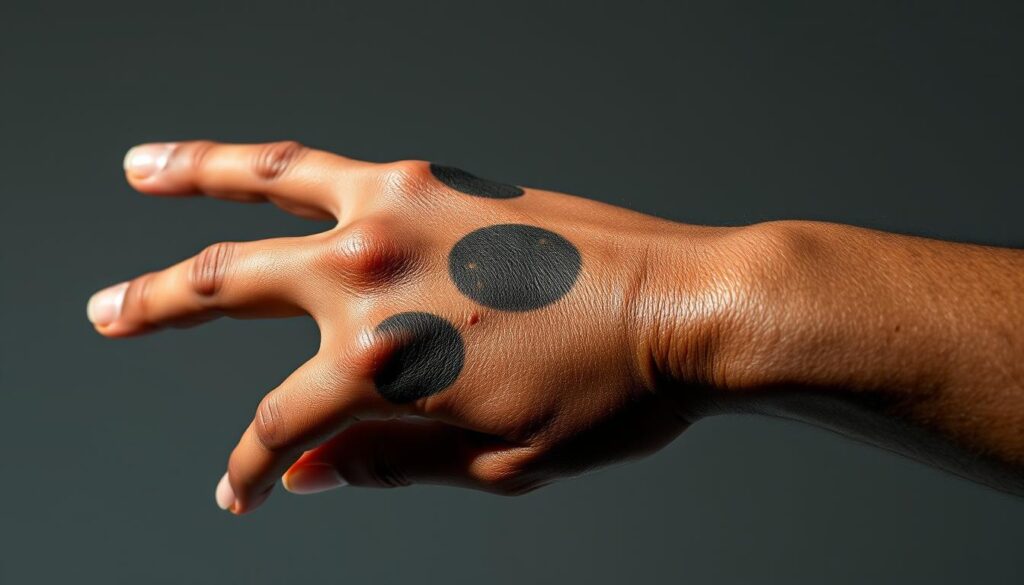 acanthosis nigricans dark skin patches